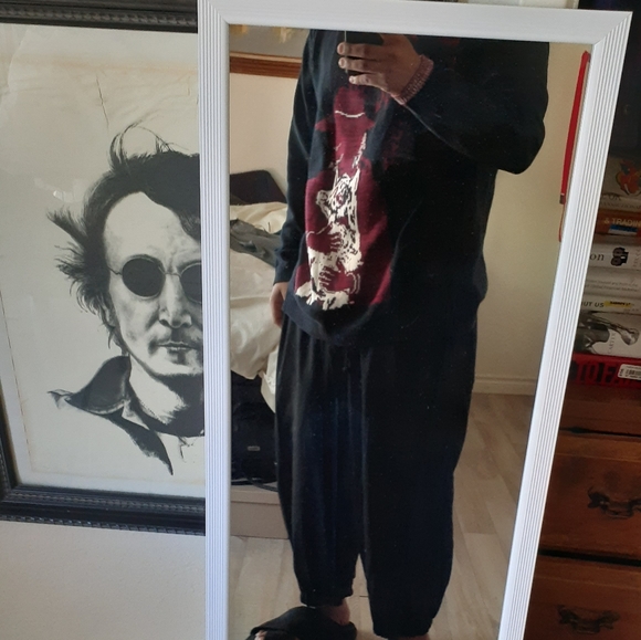 Yohji Yamamoto Intarsia Sweater